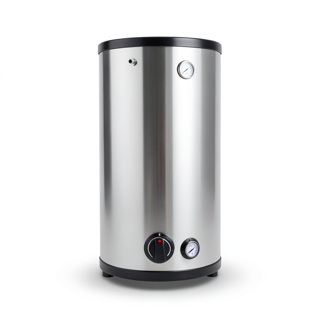 Stainless Steel Water Heater 470×700 mm, 80 Liter Capacity