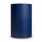 Plain Vinyl Wallpaper, Length 15.6 meters, Width 106 cm, Dark sky blue Color
