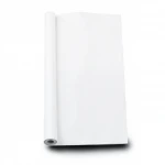 Plain Vinyl Wallpaper, Length 15.6 meters, Width 106 cm, white Color
