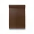 Plain Vinyl Wallpaper, Length 15.6 meters, Width 106 cm, brown Color 