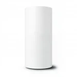 Plain Vinyl Wallpaper, Length 15.6 meters, Width 106 cm, white Color