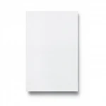 Plain Vinyl Wallpaper, Length 15.6 meters, Width 106 cm, white Color