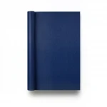 Plain Vinyl Wallpaper, size 15.6m×106cm, Navy blue Color