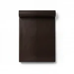 Plain Vinyl Wallpaper, Length 15.6 meters, Width 106 cm, Dark brown Color 