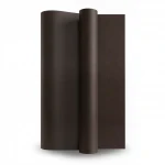 Plain Vinyl Wallpaper, Length 15.6 meters, Width 106 cm, Dark brown Color 