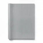 Plain Vinyl Wallpaper, Length 15.6 meters, Width 106 cm, Gray Color 