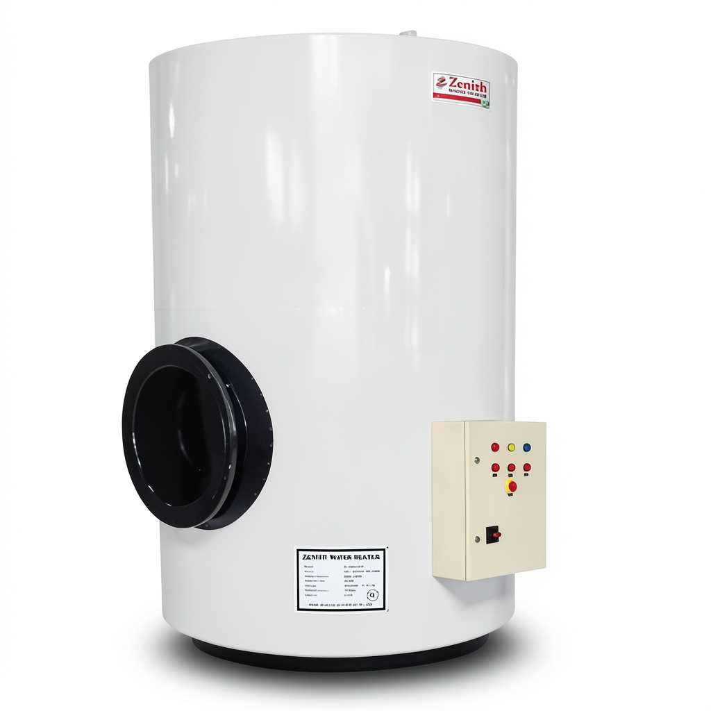 Water Heater 500 Liter Capacity Stainless Steel 1700 mm Height | Zenith Water Heater