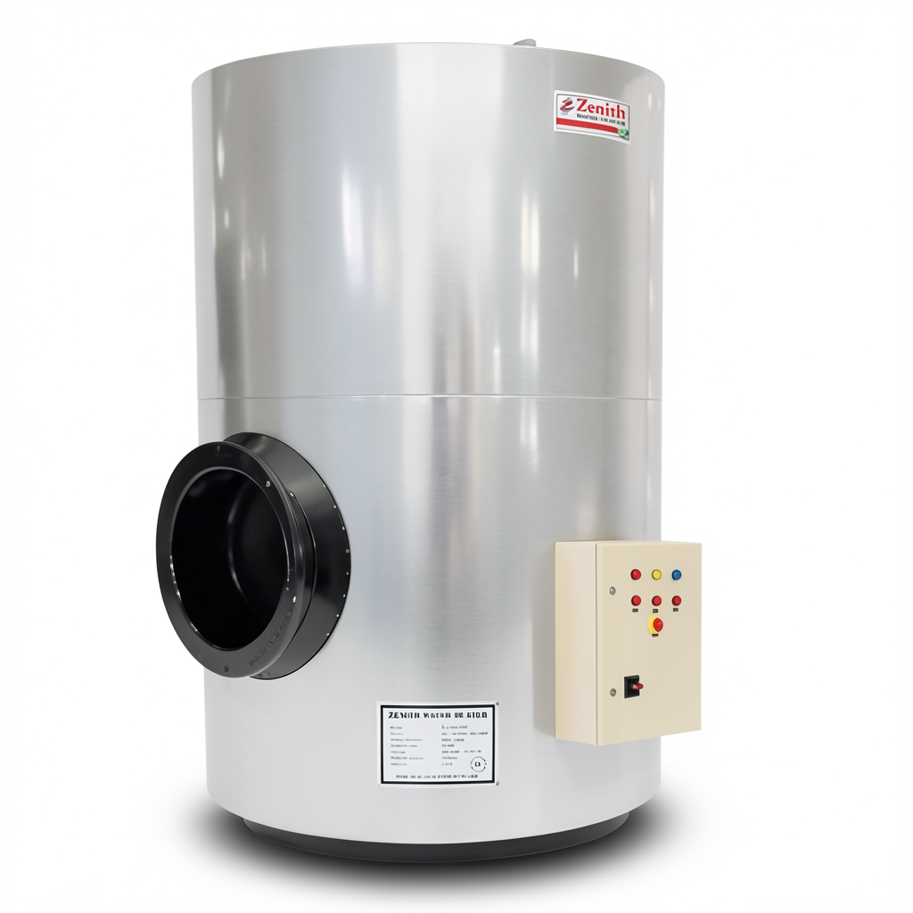 Water Heater 1500 Liters Diameter 1400 mm Stainless Steel | Zenith Water Heater