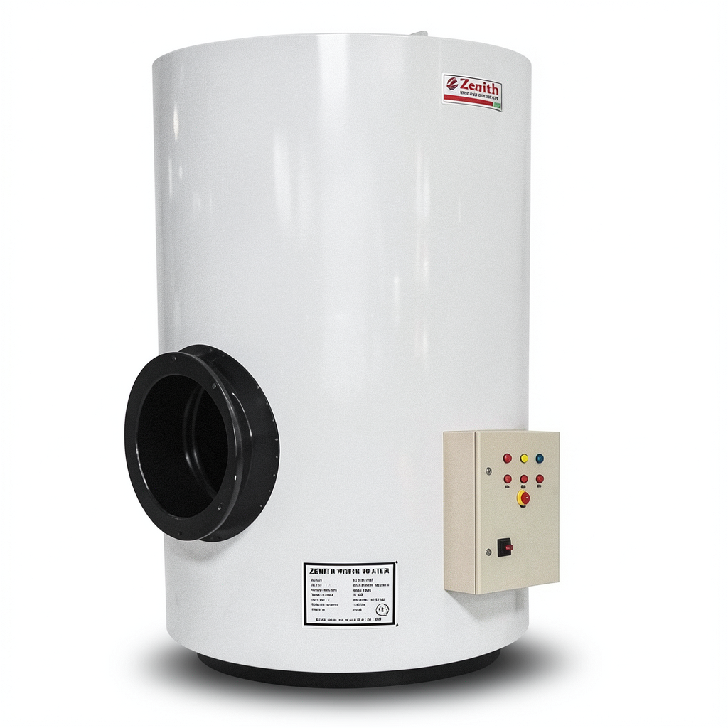 Water Heater Capacity 2000 Liter Height 1890 mm Stainless Steel | Zenith Water Heater