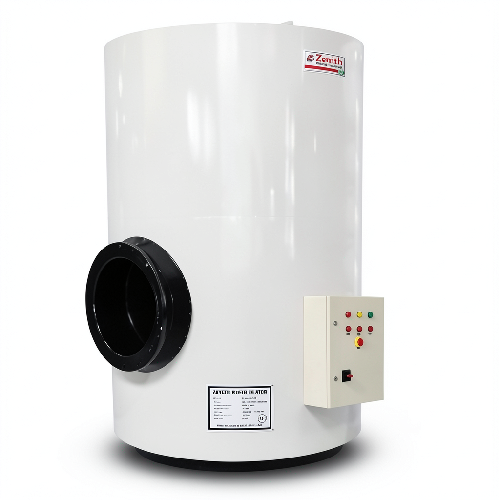 Water Heater Capacity 2500 Liter Height 2610 mm Stainless Steel | Zenith Water Heater