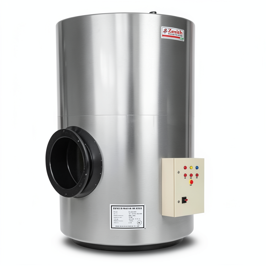 Water Heater Capacity 4000 Liter Height 2760 mm Stainless Steel | Zenith Water Heater