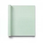 Wallpaper, Plain Design, Light Green Color, Size 15.6m × 106cm 