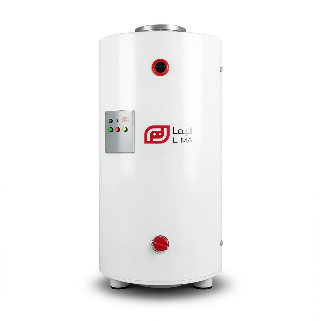 Vertical Water Heater Lima 750 Liter Capacity 380-400 Volts European Design | Reem Water Heater Factory