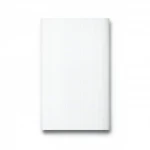 Plain Vinyl Wallpaper, 15.6m×106cm, Snowy Color 