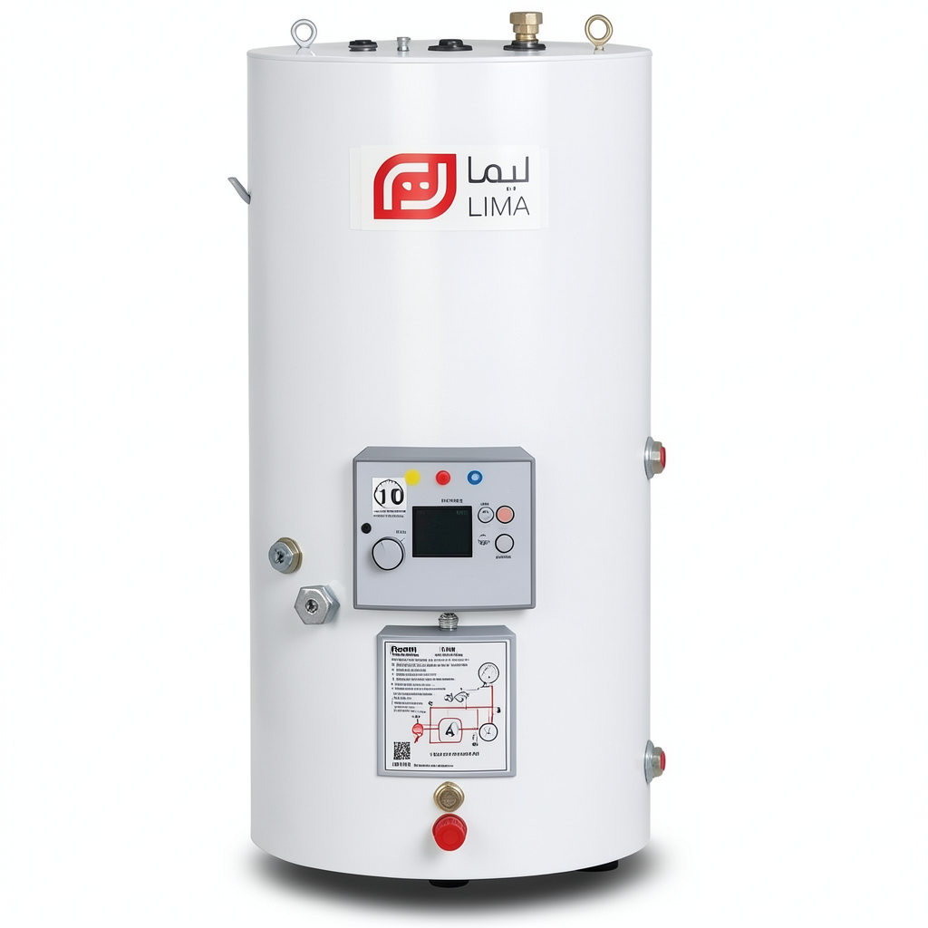 Vertical Water Heater Lima Capacity 150 Liters Height 1139 mm European Design 220/240 Volt | Reem Water Heater Factory