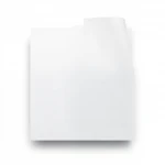 Plain Wall Covering, Dark White Color, Size 15.6m × 106cm 
