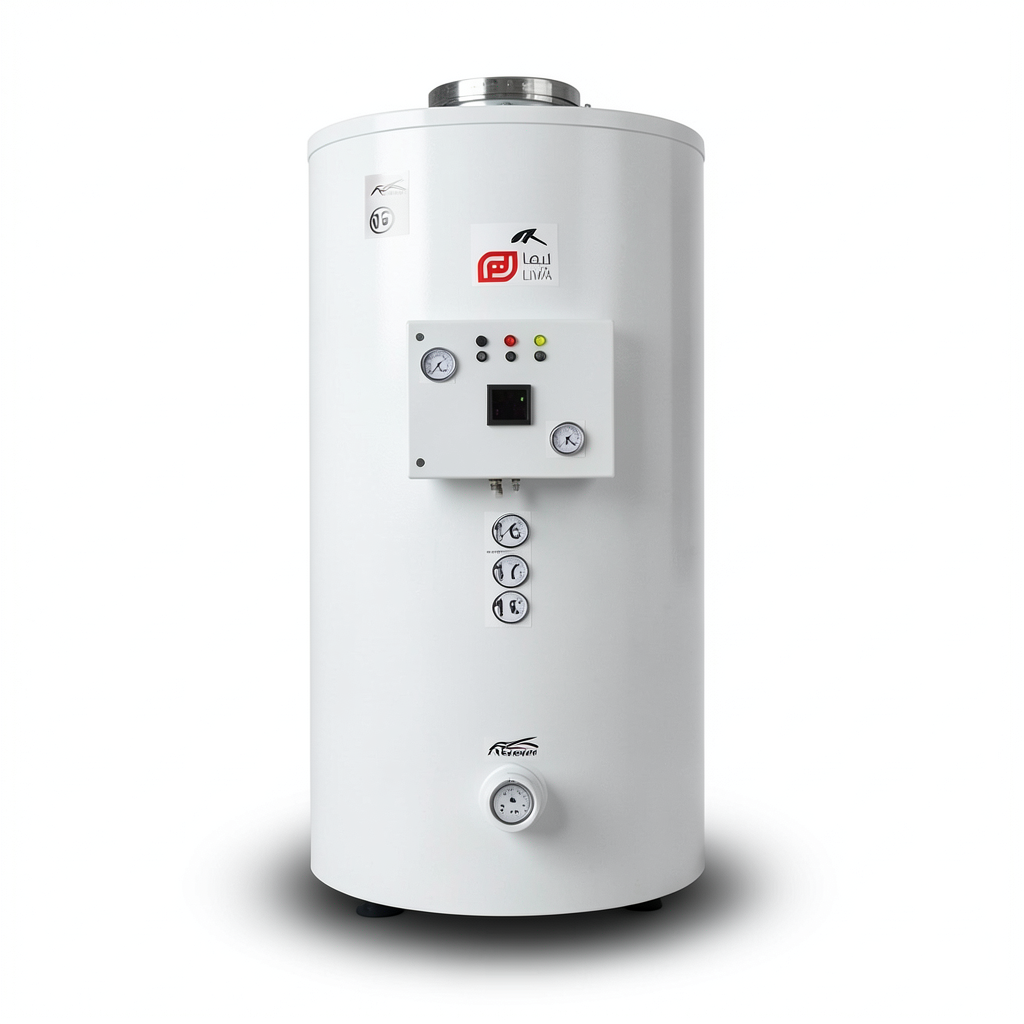 Vertical Water Heater 2000 Liter Capacity 2580 mm Height, European Design | Reem Water Heater Factory