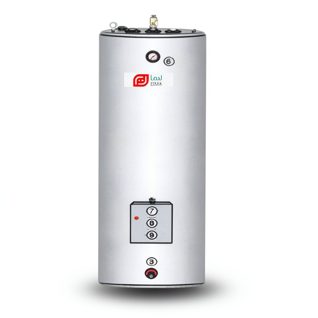 Vertical Water Heater 200 Liter Capacity 1214 mm Height 220/240 V | Reem Water Heater Factory