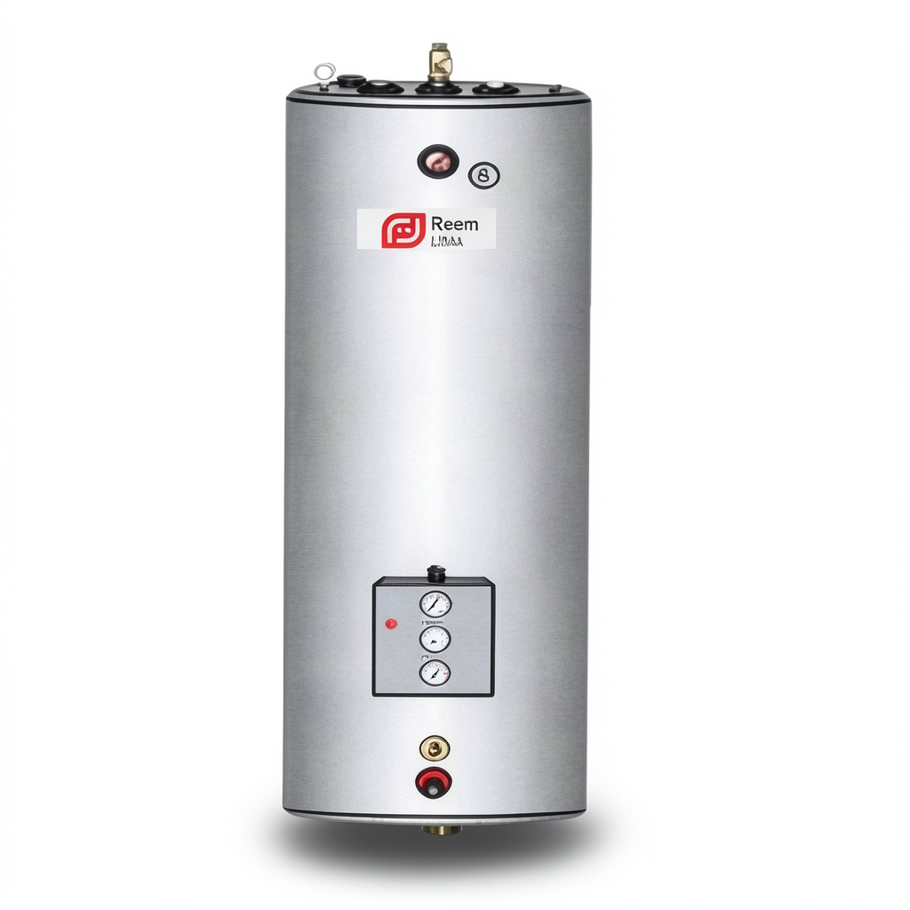 Vertical Water Heater Lima 150 Liters Capacity Height 1139 mm 220/240 Volt | Reem Water Heater Factory