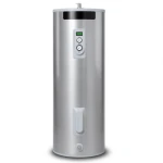 Vertical Central Water Heater Ruud Brand 80 GAL Stainless Steel Model PE2 80 3 4.5 kW