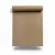 Plain Vinyl Wallpaper, size 15.6m×100cm, Coconut brown Color 