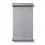 Plain Vinyl Wallpaper, size 15.6m×100cm, Gray Color 