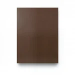 Plain Vinyl Wallpaper, size 15.6m×100cm, Shade brown Color 