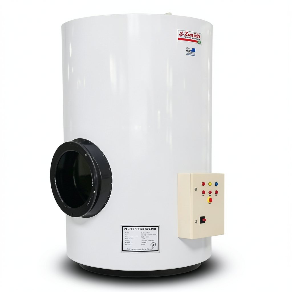 Water Heater Zenith Capacity 400 Liter Height 1500 mm Stainless Steel | Zenith Water Heater