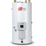 Vertical Water Heater 50 Liters Height 585 mm 220/240 Volt, European Design | Reem Water Heater Factory