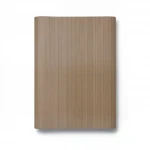 Wallpaper with Plain Design, Brown Color, Size 15.6m × 106cm 