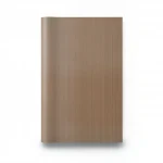 Wallpaper with Plain Design, Brown Color, Size 15.6m × 106cm 