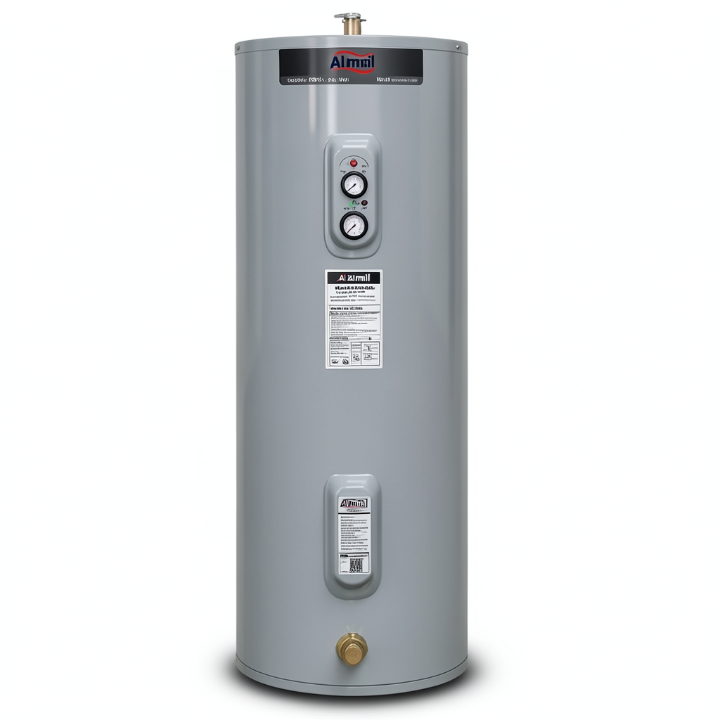 Vertical Central Water Heater 65 Liter Stainless Steel, 3.3 kW | Al Zamil Tanks