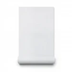 Wallpaper with Plain Design, Pale Gray Color, Size 15.6m × 106cm
