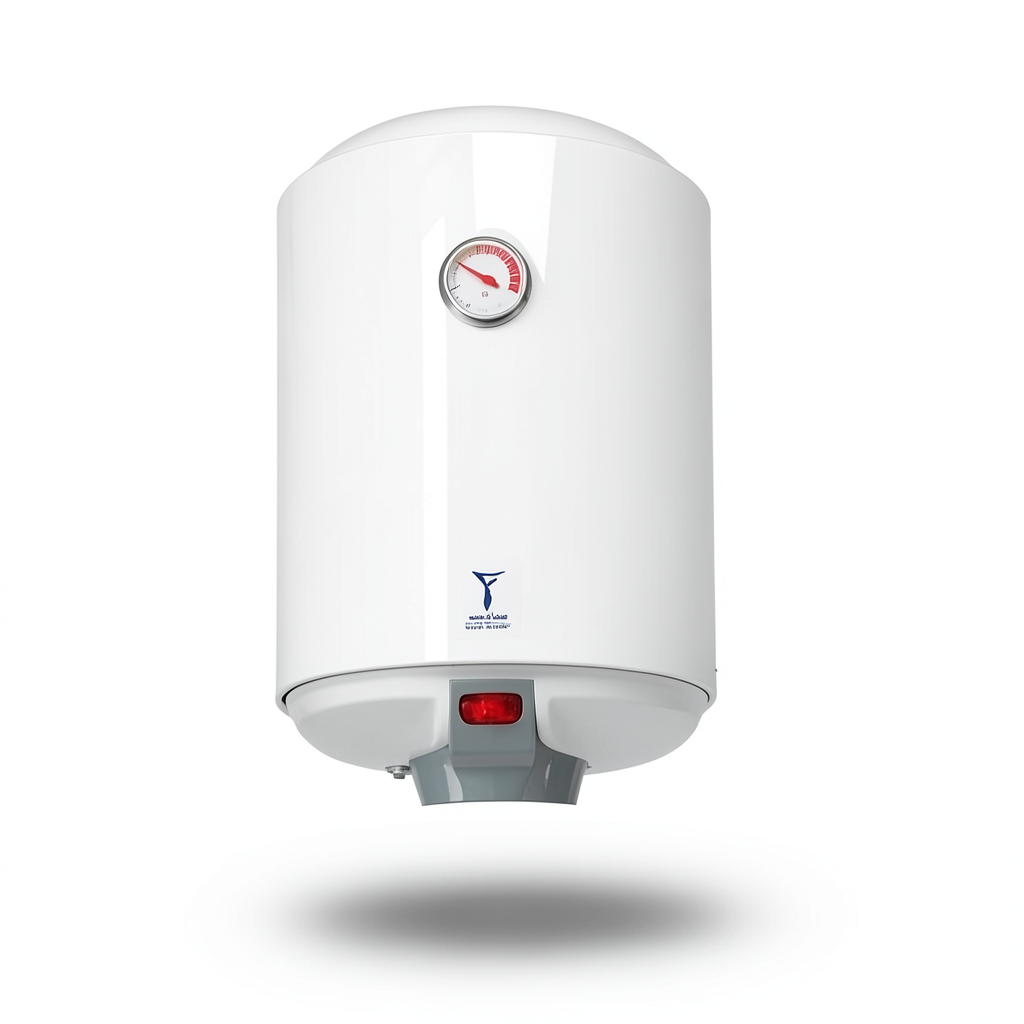 Horizontal Electric Water Heater 50 Liter Capacity 445 mm Width White 1200 WATT 220/240 V | Saudi Ceramics