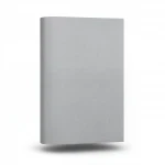 Plain Wallpaper, Gray colour, Size 15.6m×106cm 