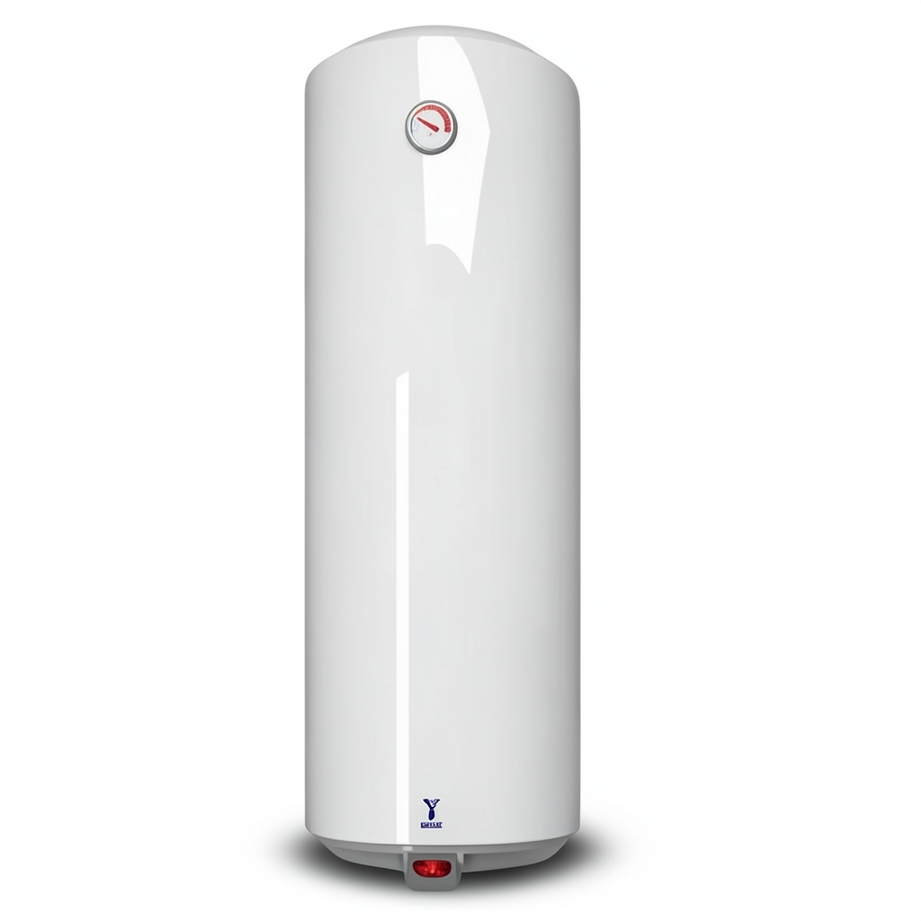 Vertical Electric Water Heater 150 Liter Height 1330 mm White | Saudi Ceramics