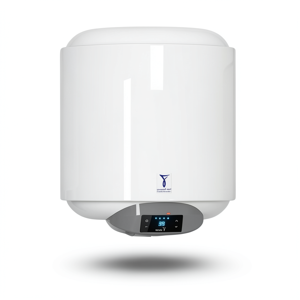 Vertical Electric Water Heater 50 Liter 2000 WATT 220/240 V White | Saudi Ceramics
