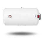 Horizontal Electric Water Heater 80L 1200W White, Width 769 mm | Saudi Ceramics