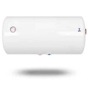 Horizontal Electric Water Heater 150 Liter Capacity 1330 mm Width White 1500 WATT 220/240 Volt | Saudi Ceramics