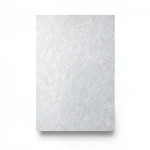 Patterned Wallpaper, Length 15.6 meters, Width 106 cm, Light Gray Color