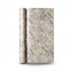 Patterned Wallpaper, Size 15.6m×106cm, beige with brown color 
