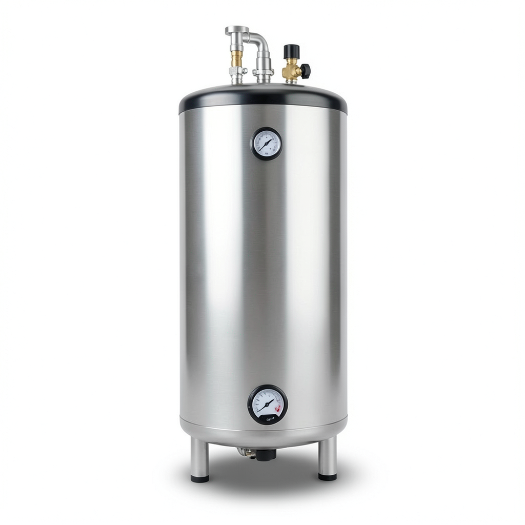 Water Heater Stainless Steel 470×2180 mm, 250 Liter Capacity