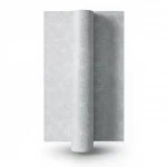 Patterned Wallpaper, Size 15.6m×100cm, gray color 