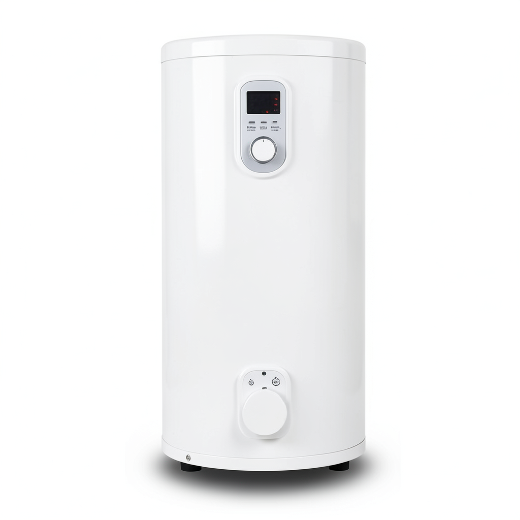 Aqua Heat Standing Water Heater 50 Liters White, Vertical Design