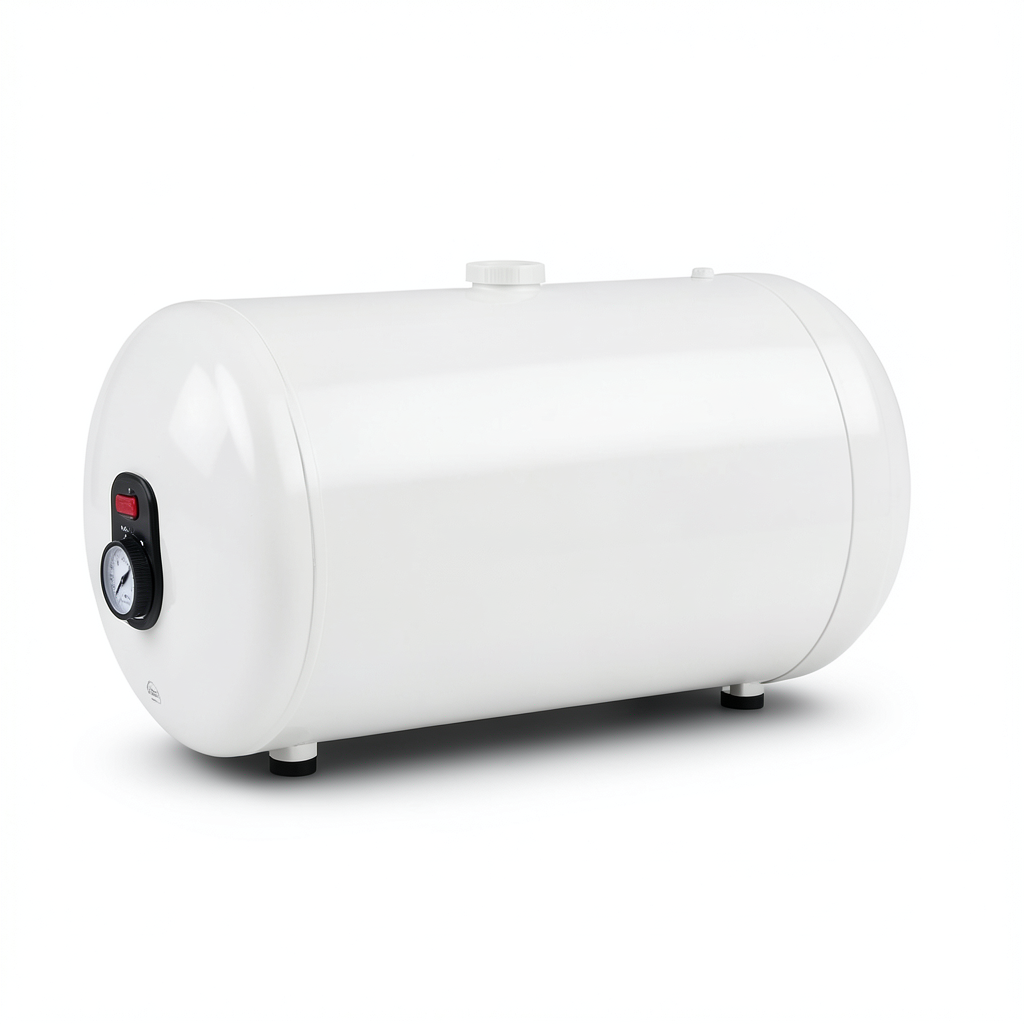 Aqua Heat Horizontal Water Heater 50 Liters White Color