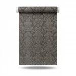 Patterned Wallpaper, Length 15.6 meters, Width 100 cm, dark beige Color 