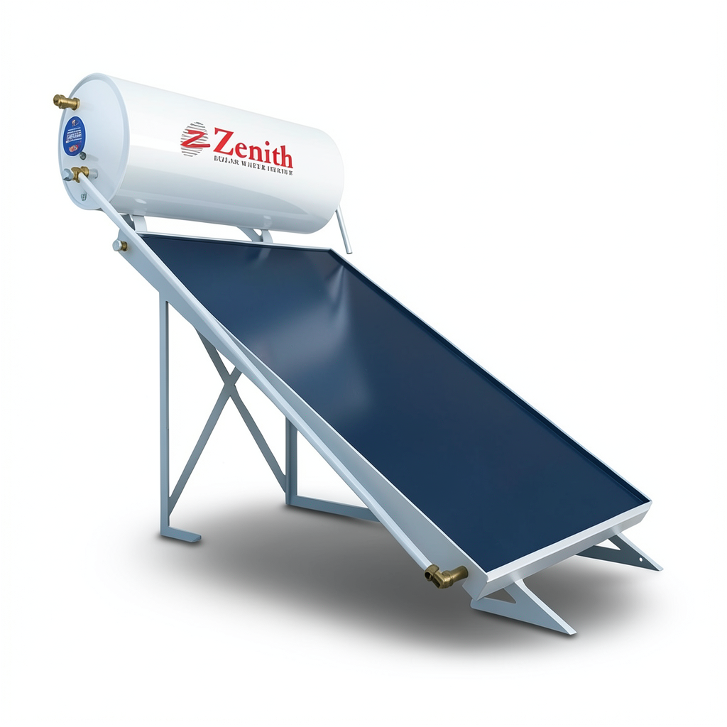 سخان ماء سعة 200 لتر 3000 كيلو واط بالطاقة الشمسية Zenith | شركة زينيث لسخانات المياه