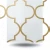 Vinyl Wallpaper, Patterned Design, Size 15.6m × 106 cm, Gold with Silver Color 