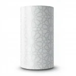 Patterned Wallpaper, Size 15.6m×100cm, Light Gray color