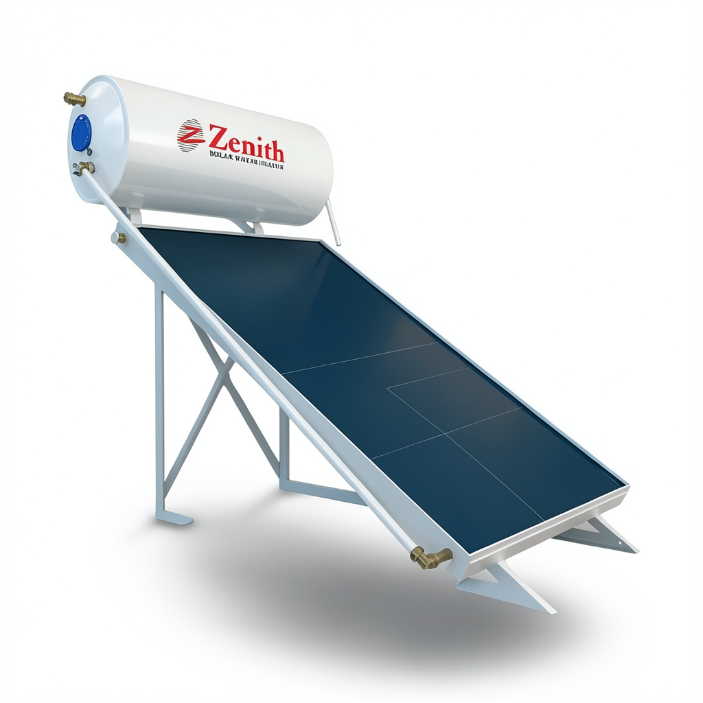 Solar Systems Water Heater Capacity 2000 Liter, Height 1890 mm | Zenith Water Heater